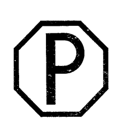 P logo