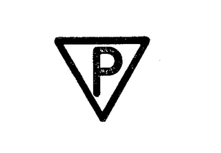 P logo