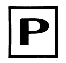 P logo