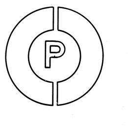 P logo