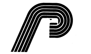 P logo