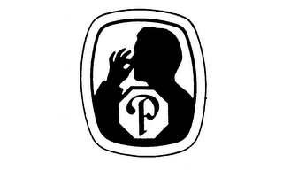 P logo