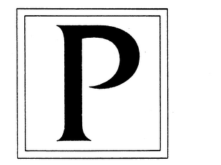 P logo