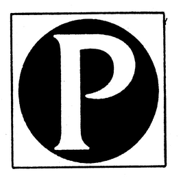 P logo