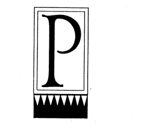 P logo