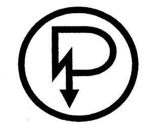 P logo