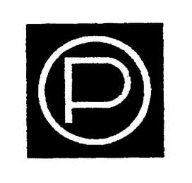 P logo