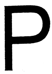 P logo