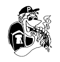 P logo