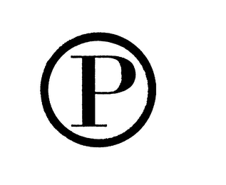 P logo