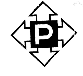 P logo
