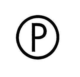 P logo