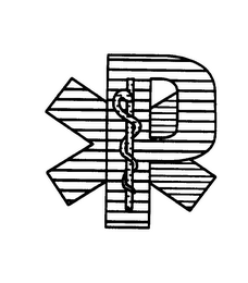 P logo