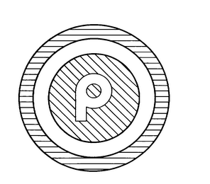 P logo