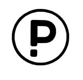 P logo