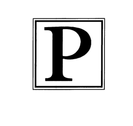 P logo