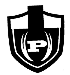 P logo