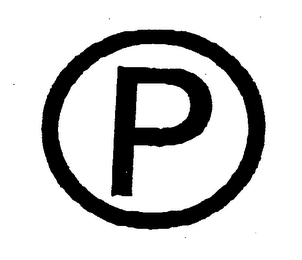 P logo
