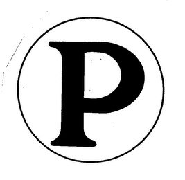 P logo