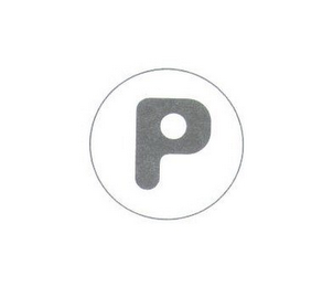 P logo