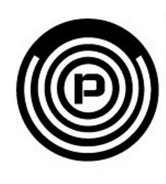 P logo