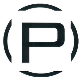 P logo