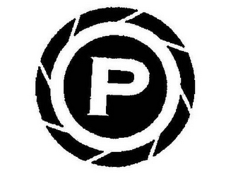 P logo