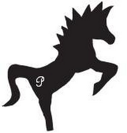 P logo