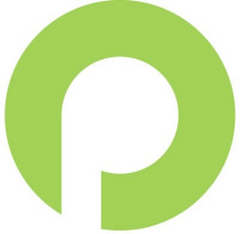 P logo