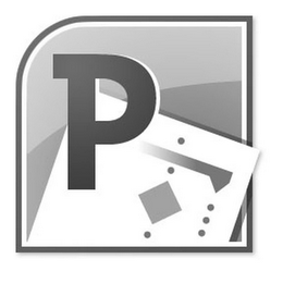 P logo