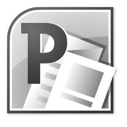 P logo