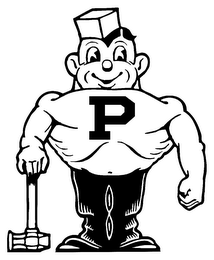 P logo