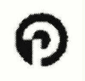 P logo