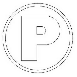 P logo