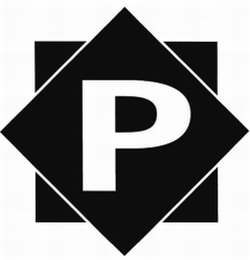 P logo