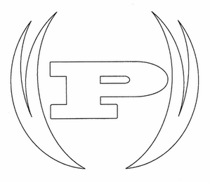 P logo