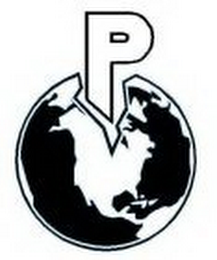 P logo