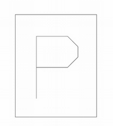 P logo