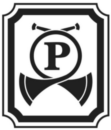 P logo