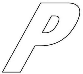P logo