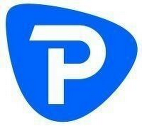 P logo