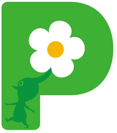P logo