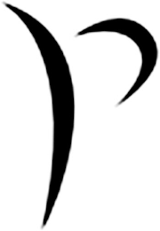 P logo
