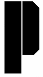 P logo