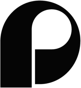P logo