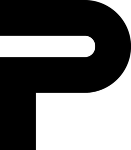P logo