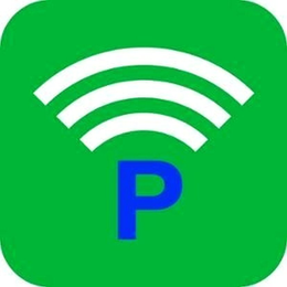 P logo