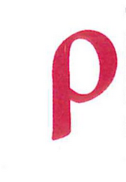 P logo