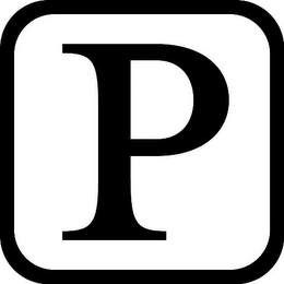 P logo