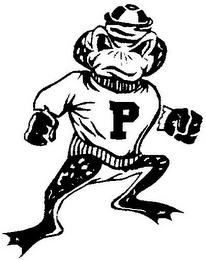 P logo